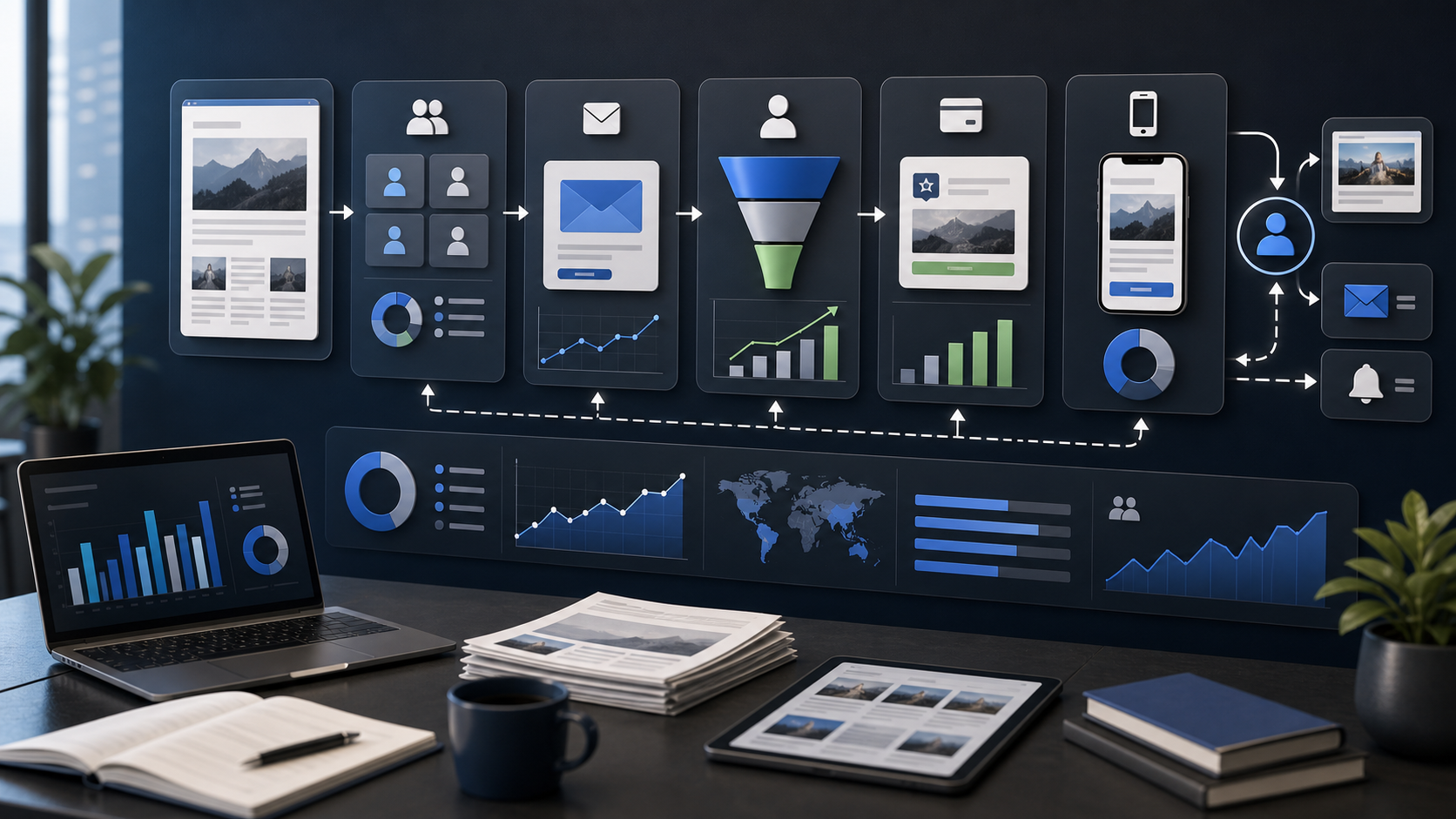 News publisher campaign analytics